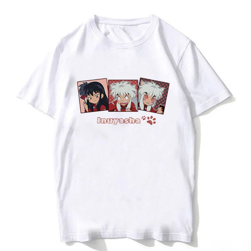 Newest Summer Tees Men/Women T-shirt Cartoon Anime Popular Inuyasha Print Casual 100% cotton T Shirt ulzzang streetwear style
Newest Summer Tees Men/Women T-shirt Cartoon Anime Popular Inuyasha Print Casual 100% cotton T Shirt ulzzang streetwear style