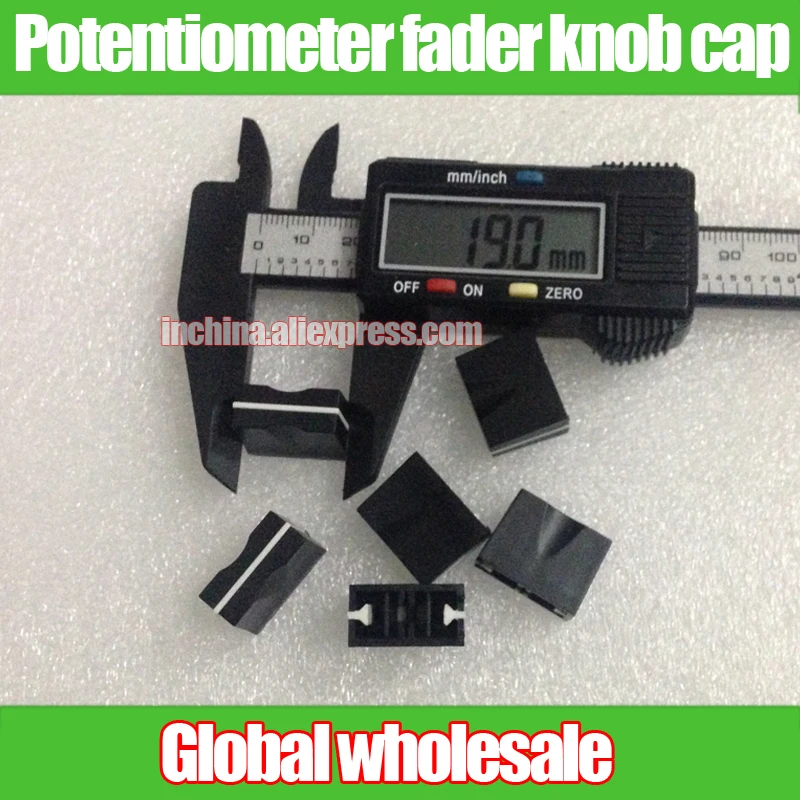 3pcs Mixing station Mixer Straight Slot Potentiometer Fader Knob Hole 4mm Pusher Hood Length 19MM
3pcs Mixing station Mixer Straight Slot Potentiometer Fader Knob Hole 4mm Pusher Hood Length 19MM