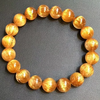 10mm Certificate Natural Copper Rutilated Quartz Crystal Round Beads Bracelet Cat Eye Effect Gemstone 8 Inches AAAAA
10mm Certificate Natural Copper Rutilated Quartz Crystal Round Beads Bracelet Cat Eye Effect Gemstone 8 Inches AAAAA