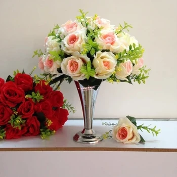 19cm Tall Silver Metal Flower Vase flower stand Table Centerpiece Wedding Decoration 20pcs/lot
19cm Tall Silver Metal Flower Vase flower stand Table Centerpiece Wedding Decoration 20pcs/lot
