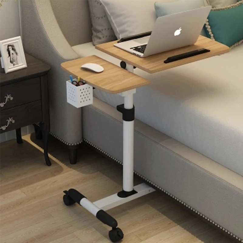 

2018 Foldable Computer Table Adjustable Portable Laptop Desk Rotate Laptop Bed Table Can be Lifted Standing Desk 64*40CM