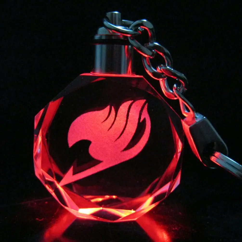 Women Fairy Tail Popular Anime Crystal LED Light Charm Key Chain Key Ring Cosplay Gifts for Friends Accessory
Women Fairy Tail Popular Anime Crystal LED Light Charm Key Chain Key Ring Cosplay Gifts for Friends Accessory