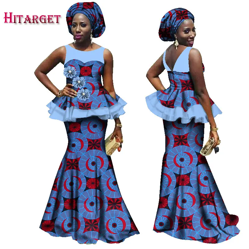 Africa Dashiki Woman Clothing African Bazin 100% Cotton Women Traditional Clothing Riche Women Skirt Sets with Headtie WY1680
Africa Dashiki Woman Clothing African Bazin 100% Cotton Women Traditional Clothing Riche Women Skirt Sets with Headtie WY1680
