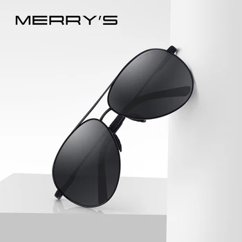 MERRY'S Men Classic Parized Pilot Sunglasses Men Driving Shield Night Vision Sun glasses UV400 Protection S8601
MERRY'S Men Classic Parized Pilot Sunglasses Men Driving Shield Night Vision Sun glasses UV400 Protection S8601