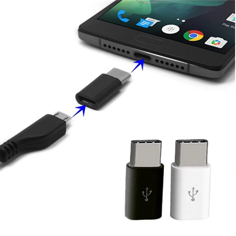 Micro USB To Type-C Data Sync Charge Adapter Microusb To Type C Otg Connector for Huawei G9 P9 Plus Xiaomi Mi5 Mi4S Mipad 2 Letv
Micro USB To Type-C Data Sync Charge Adapter Microusb To Type C Otg Connector for Huawei G9 P9 Plus Xiaomi Mi5 Mi4S Mipad 2 Letv