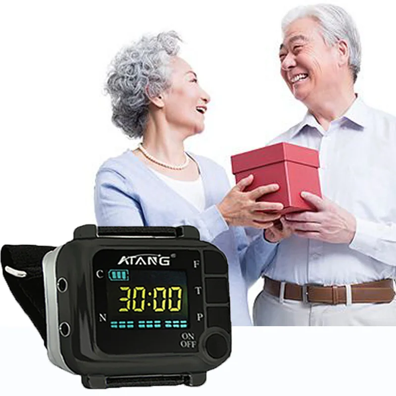 Elderly health care equipment low level laser therapy watch for hypertension Stroke/Diabetes/Tinnitus/ Rhinitis gift to parents
Elderly health care equipment low level laser therapy watch for hypertension Stroke/Diabetes/Tinnitus/ Rhinitis gift to parents