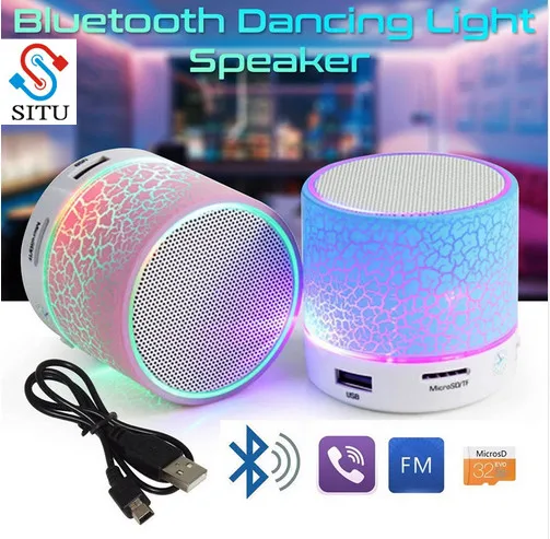 Bluetooth Speakers Wireless Portable Mini LED Small Music Audio TF USB FM Light Stereo Sound Speaker For Phone Xiaomi with Mic
Bluetooth Speakers Wireless Portable Mini LED Small Music Audio TF USB FM Light Stereo Sound Speaker For Phone Xiaomi with Mic