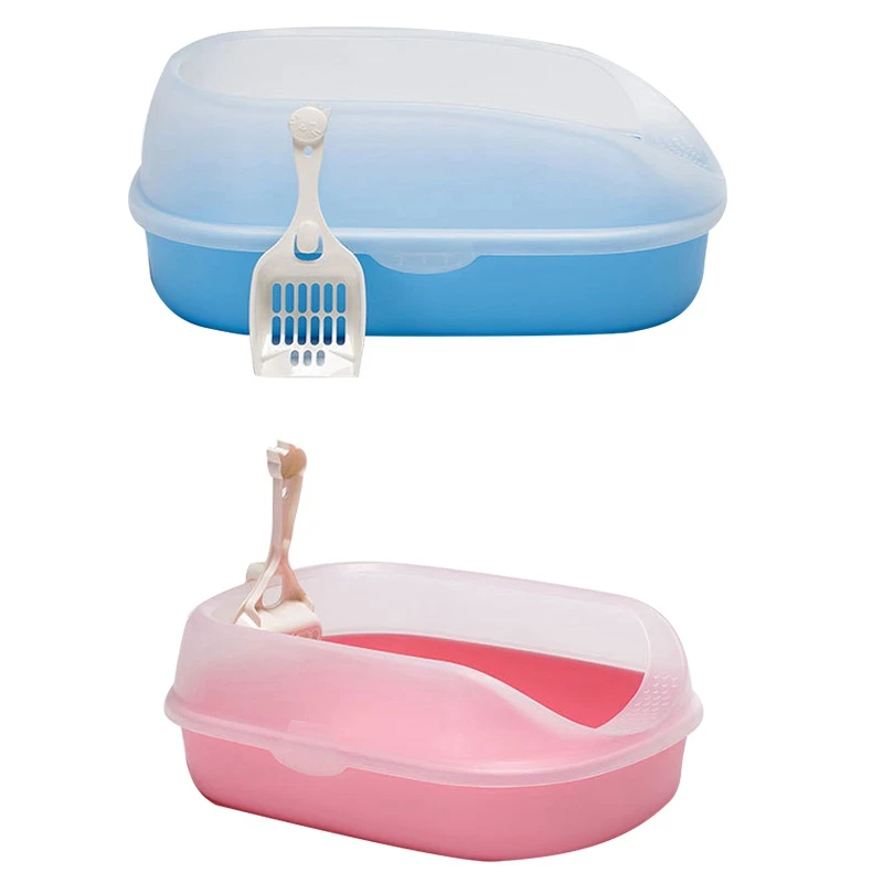 Pet Dog Toilet Bedpan Cat Litter Box Semi-Closed Sand Basin Cat Dog Tray Teddy Anti-Splash Toilette Puppy Cat Indoor Home Plas
Pet Dog Toilet Bedpan Cat Litter Box Semi-Closed Sand Basin Cat Dog Tray Teddy Anti-Splash Toilette Puppy Cat Indoor Home Plas