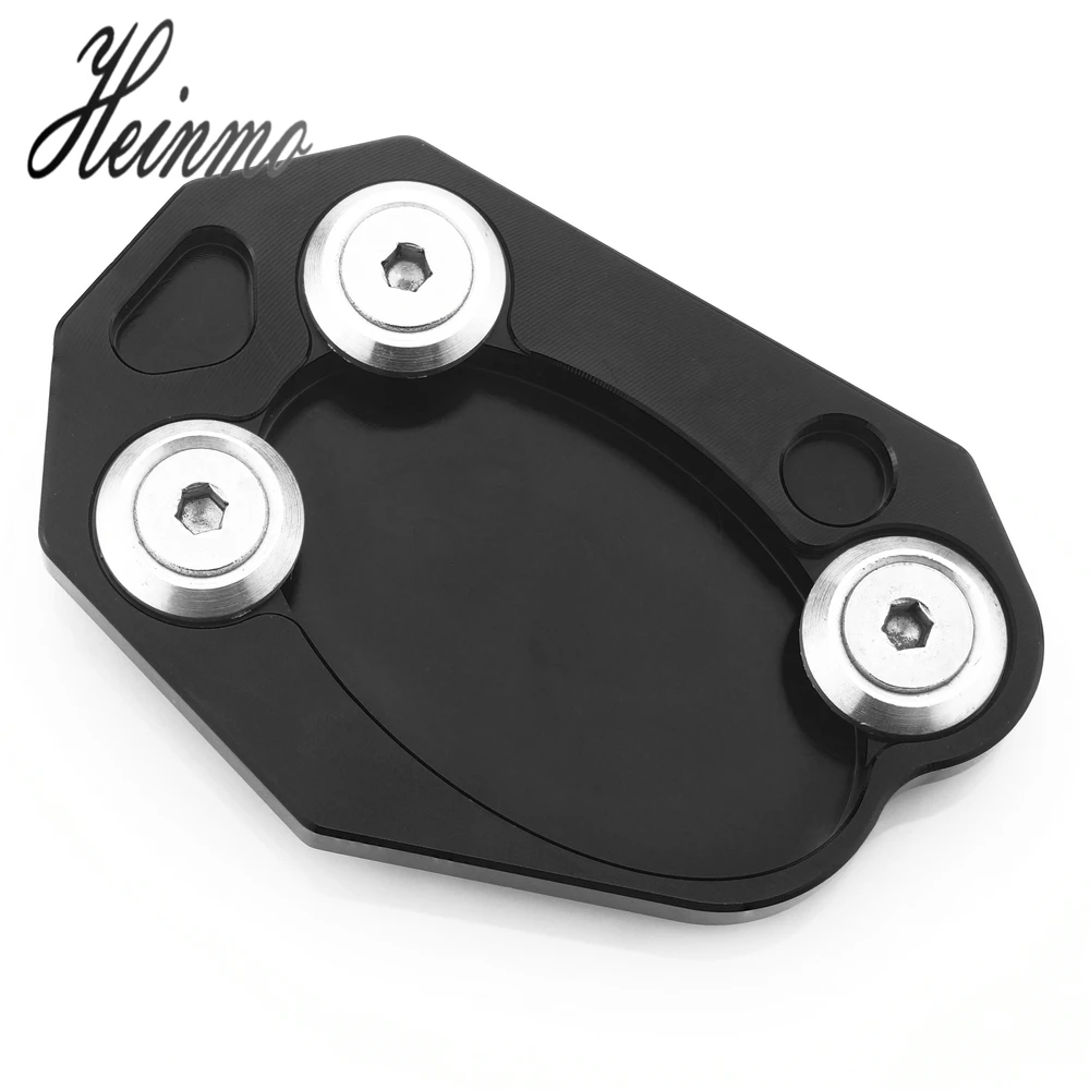 For Kawasaki Z800 Z1000 Z1000SX Ninja 400R 650650R 1000 ZX-6R10R ER4N4F ER6N6F Versys 650 Motorcycle Kickstand Enlarge Plate (33)