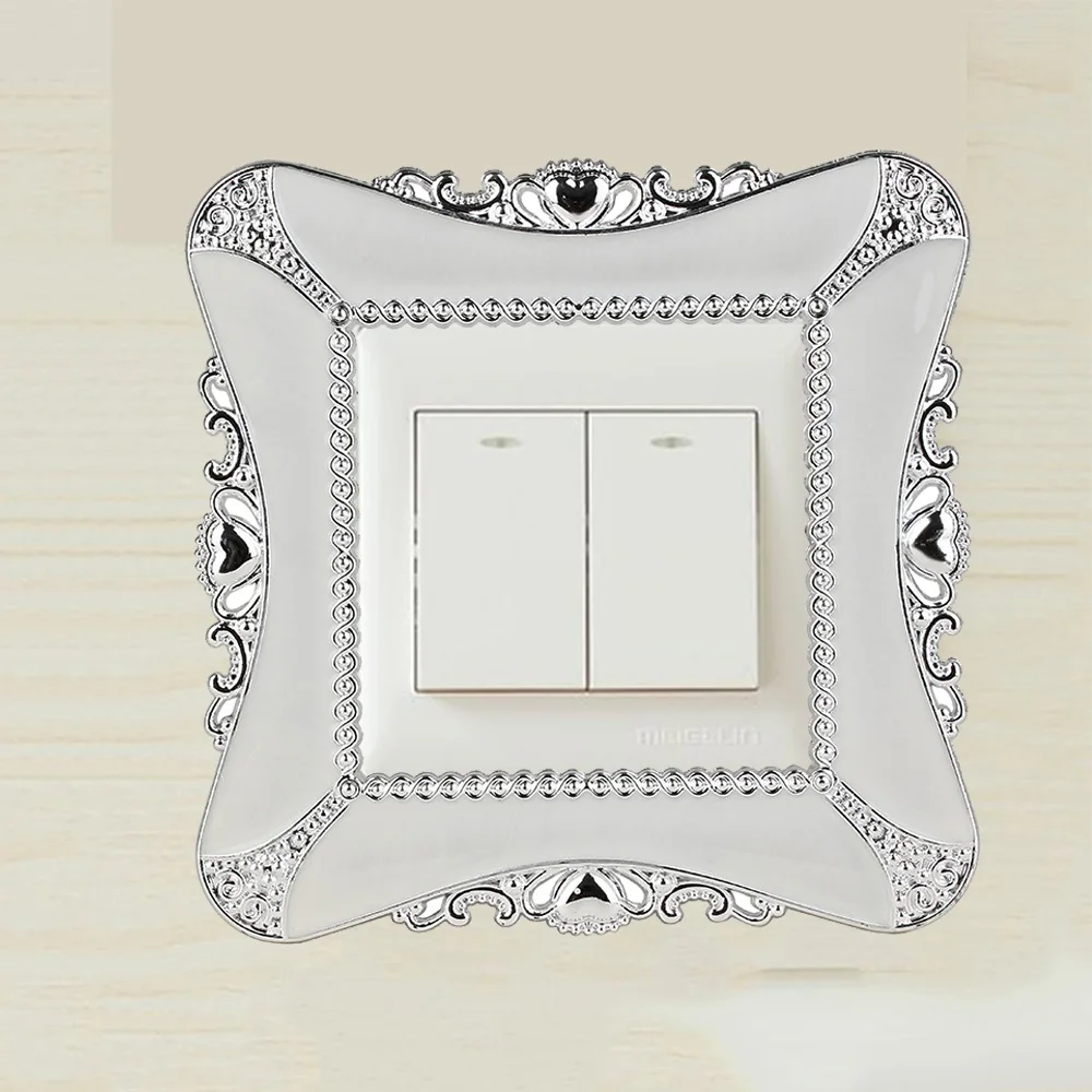 1PC New Resin Single Light Switch Surround Socket Finger Plate Panel Cover Home Hot Office Home Decoration Wall Sticker
1PC New Resin Single Light Switch Surround Socket Finger Plate Panel Cover Home Hot Office Home Decoration Wall Sticker