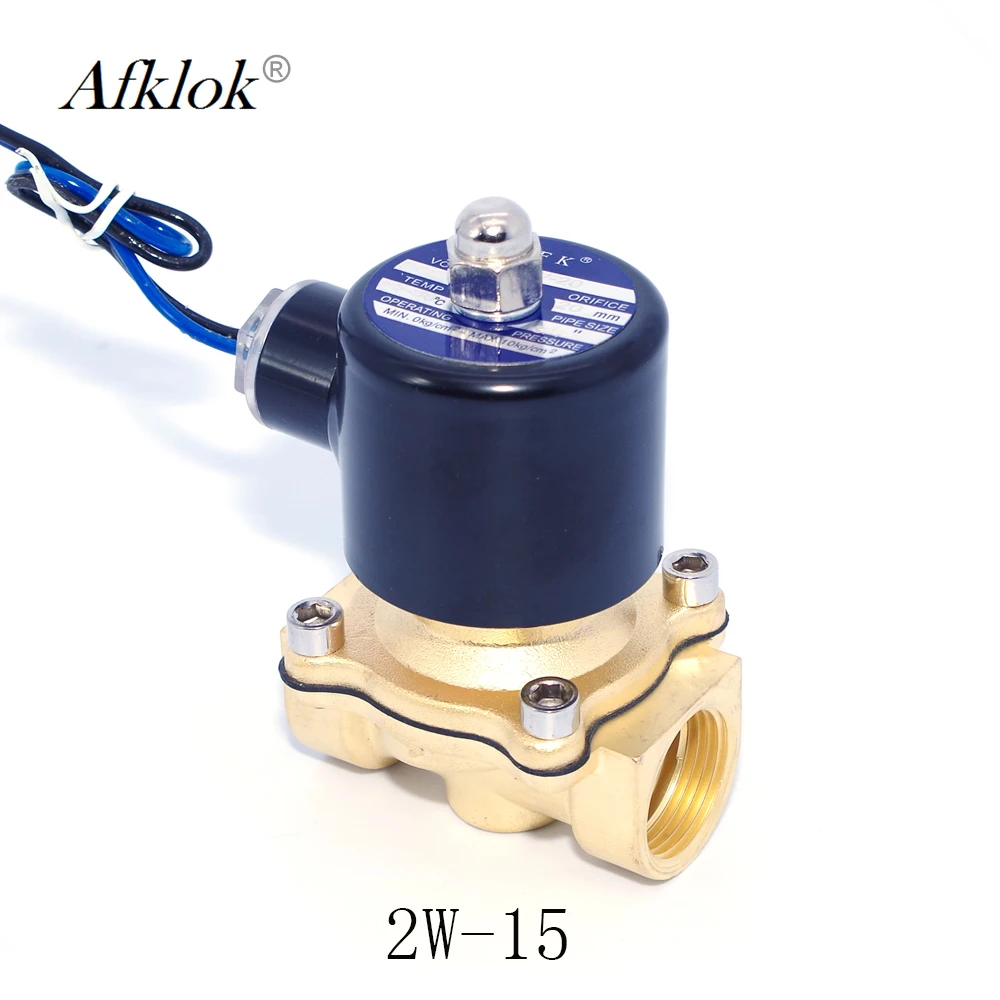 Brass 12V 24V DC/ 24V 110v 220v ac normally closed 1/2 inch solenoid valve for water
Brass 12V 24V DC/ 24V 110v 220v ac normally closed 1/2 inch solenoid valve for water