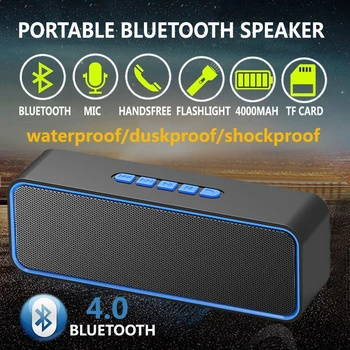 S11 TWS Bluetooth Speaker V5.0 Column Speaker Bluetooth Soundbar Subwoofer Stereo Support TF card FM Outdoor/Car Speaker
S11 TWS Bluetooth Speaker V5.0 Column Speaker Bluetooth Soundbar Subwoofer Stereo Support TF card FM Outdoor/Car Speaker