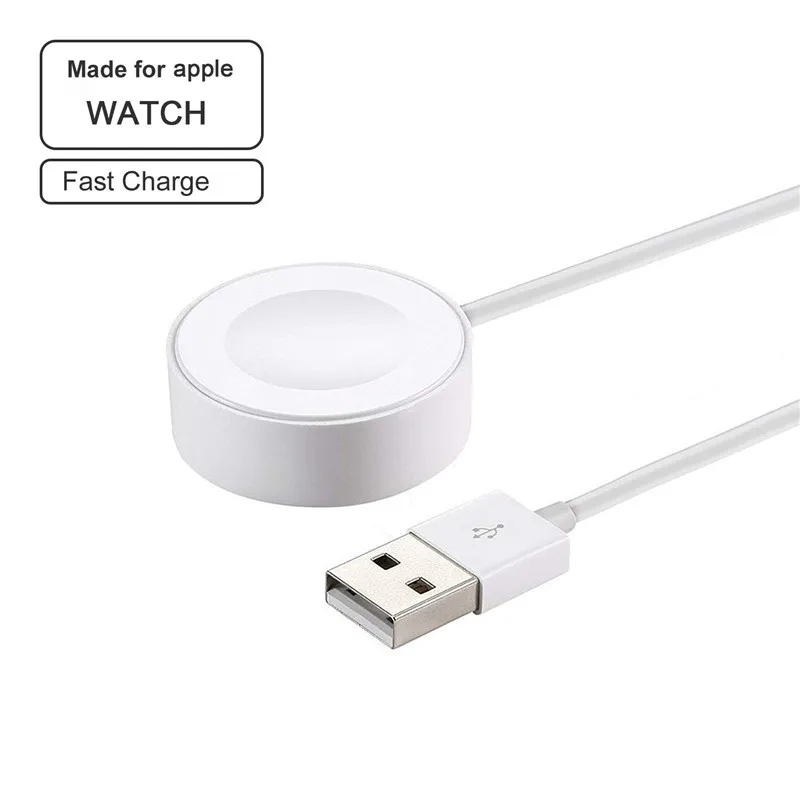 Wireless Quick Charger For Apple iWatch Series 2 3 4 38/42/40mm USB Fast Charging Magnetic Watch Charge 1M Cable Adapter Holder
Wireless Quick Charger For Apple iWatch Series 2 3 4 38/42/40mm USB Fast Charging Magnetic Watch Charge 1M Cable Adapter Holder