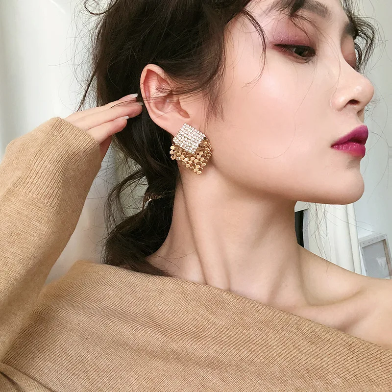 Rose Gold Earrings Cubic Zirconia Jewelry 925 Silver Needle Square Stud Earring for Women Bijoux Charm Brinco
Rose Gold Earrings Cubic Zirconia Jewelry 925 Silver Needle Square Stud Earring for Women Bijoux Charm Brinco