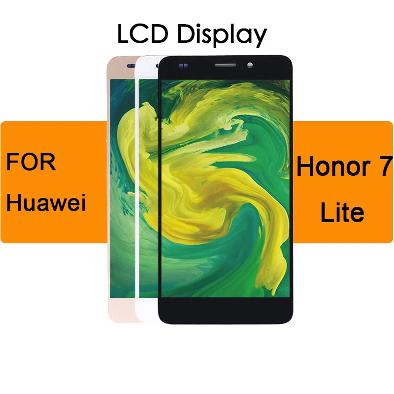 LCD Display Touch Screen Digitizer Assembly With Frame For Huawei Honor 7 Lite Lcd NEM-L21 NEM-L51
LCD Display Touch Screen Digitizer Assembly With Frame For Huawei Honor 7 Lite Lcd NEM-L21 NEM-L51