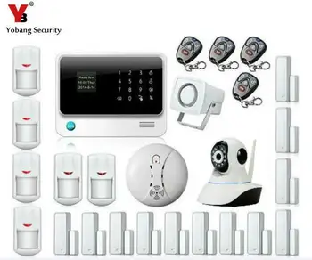 Yobang Security- APP Controlled GSM WIFI Alarm System Wireless Security Smart GPRS Home RFID Alarm with Surveillance IP Camera
Yobang Security- APP Controlled GSM WIFI Alarm System Wireless Security Smart GPRS Home RFID Alarm with Surveillance IP Camera