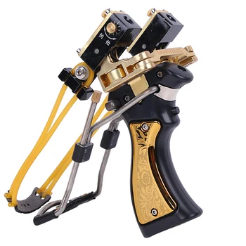 Strong Powerful Sling Outdoor Camping Survival Tools Laser Aiming Catapult Slingshot For Hunting
Strong Powerful Sling Outdoor Camping Survival Tools Laser Aiming Catapult Slingshot For Hunting