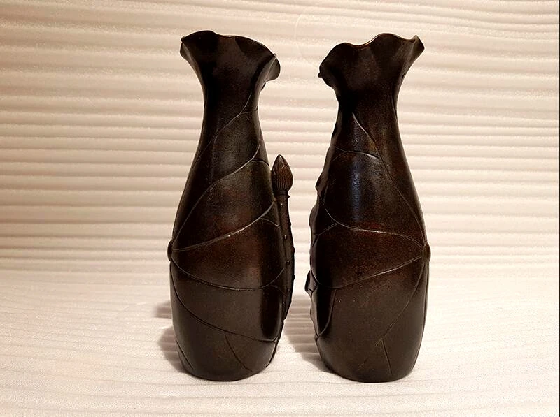 Bronze home decoration vase (9)