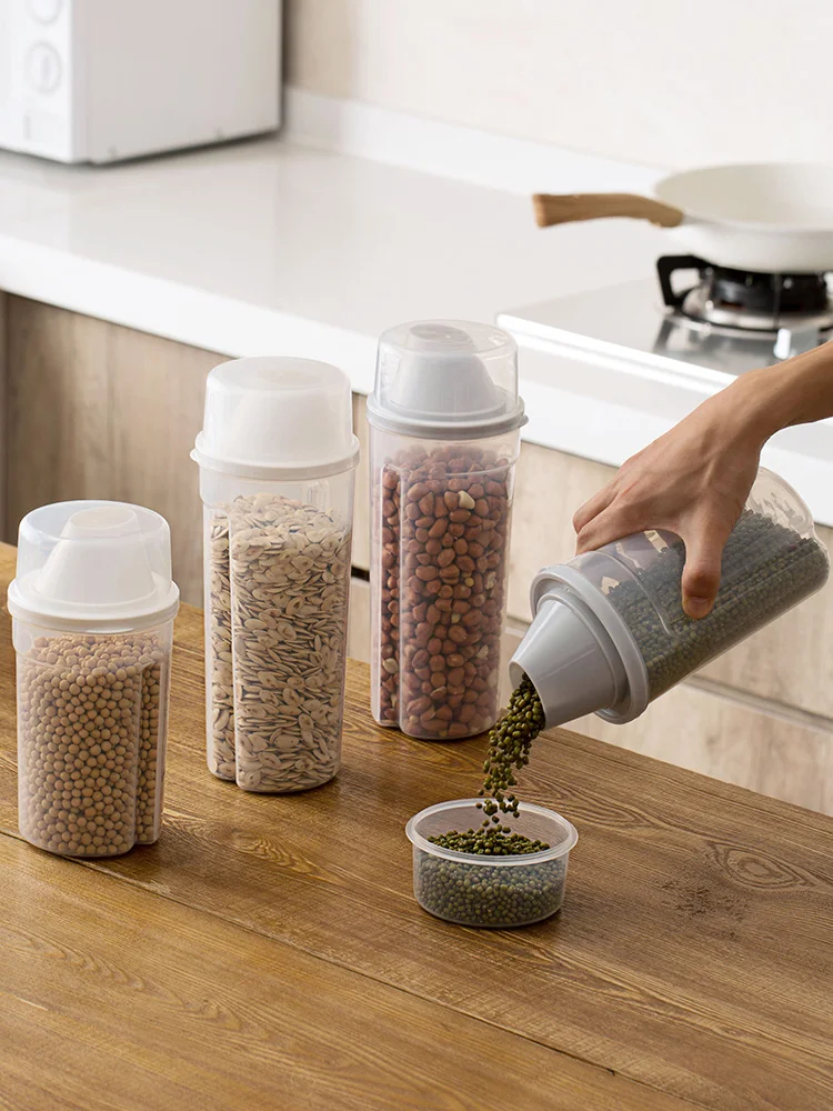 Kitchen Food container Seal pot tea coffee candy Storage Tank Plastic Cereals Snacks Box cookie canister jars for spices jarra
Kitchen Food container Seal pot tea coffee candy Storage Tank Plastic Cereals Snacks Box cookie canister jars for spices jarra