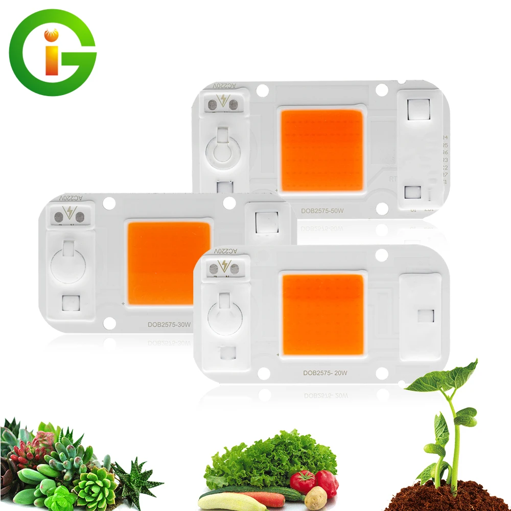 Led Grow Light Chip High Power 20W / 30W/ 50W Full Spectrum 380nm~840nm Diy Grow Chip For Plant Grow
Led Grow Light Chip High Power 20W / 30W/ 50W Full Spectrum 380nm~840nm Diy Grow Chip For Plant Grow