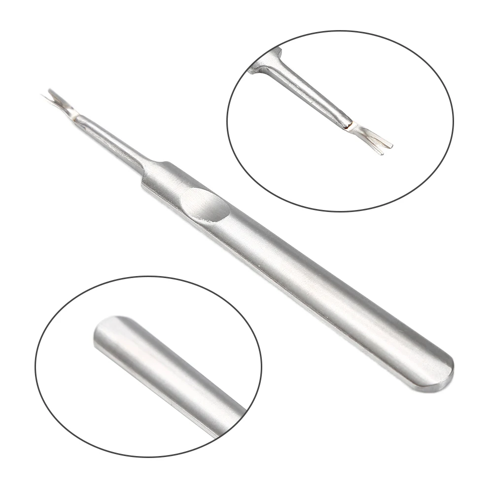 1pc11cm Stainless Steel Cuticle Remover Silver Dead Skin Cuticle Pusher Trimmer Remover Pedicure DIY Beauty Salon Nail Art Tool
1pc11cm Stainless Steel Cuticle Remover Silver Dead Skin Cuticle Pusher Trimmer Remover Pedicure DIY Beauty Salon Nail Art Tool