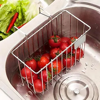 Stainless Steel Cistern Drip-Drape Dishwashing And Cleaning Cloth Hanging Basket Kitchen Hanger Convenient For Storage
Stainless Steel Cistern Drip-Drape Dishwashing And Cleaning Cloth Hanging Basket Kitchen Hanger Convenient For Storage