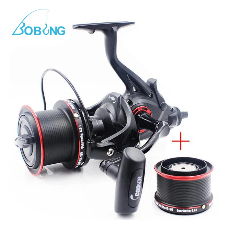 Bobing Coonor NFR9000 12+1BB 4.6:1 Double Unloading Fishing Spinning Reels All Metal Spool Saltwater Carp Distant Wheel Pesca
Bobing Coonor NFR9000 12+1BB 4.6:1 Double Unloading Fishing Spinning Reels All Metal Spool Saltwater Carp Distant Wheel Pesca
