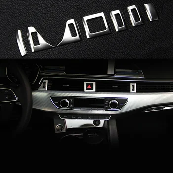 7pcs Stainless Center Air Conditioner Switch Adjust Cover Trim For Audi A5 2018 & A4 B9 2017-2018
7pcs Stainless Center Air Conditioner Switch Adjust Cover Trim For Audi A5 2018 & A4 B9 2017-2018