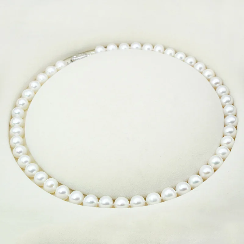 Eternal wedding Women Gift real 925 9-10mm real natural big Pearl necklace high-grade ladies genuine na
Eternal wedding Women Gift real 925 9-10mm real natural big Pearl necklace high-grade ladies genuine na