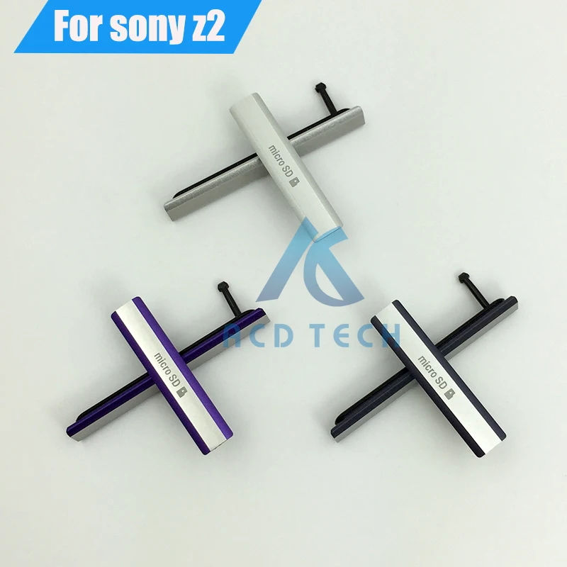 100% Waterproof USB Charging Port Dust Plug Cover + Micro SD Port +SIM Card Port Slot Cover for Sony Xperia Z2 L50W D6503
100% Waterproof USB Charging Port Dust Plug Cover + Micro SD Port +SIM Card Port Slot Cover for Sony Xperia Z2 L50W D6503