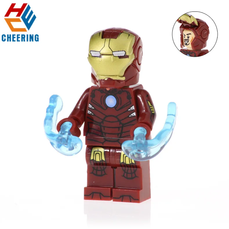 20Pcs Wholesales Building Blocks Super Heroes Education Iron Man Mark Dance Girl Action Tony Figures Bricks Toys for Kids XH 918
20Pcs Wholesales Building Blocks Super Heroes Education Iron Man Mark Dance Girl Action Tony Figures Bricks Toys for Kids XH 918