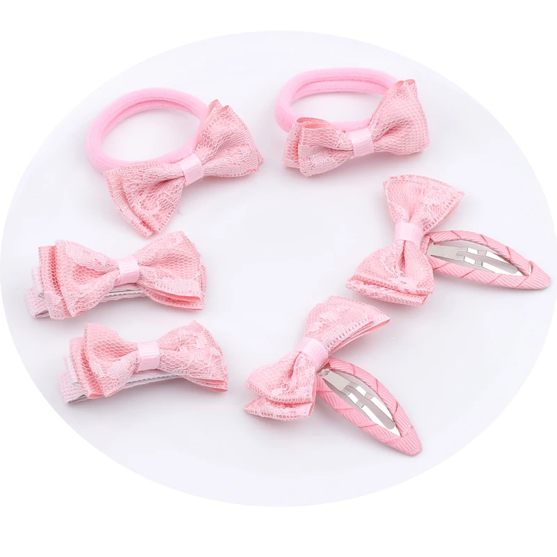 New 6pcs/set Headwear Set Children Accessories lace bow Hair clip Hairpins Girls Princess Headdress Cute Barrettes Hairgrip
New 6pcs/set Headwear Set Children Accessories lace bow Hair clip Hairpins Girls Princess Headdress Cute Barrettes Hairgrip