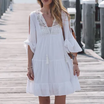 Women Summer Casual Blouse Half Sleevele All White Outfits For Women Long Blouse Shirt Blouse 28
Women Summer Casual Blouse Half Sleevele All White Outfits For Women Long Blouse Shirt Blouse 28