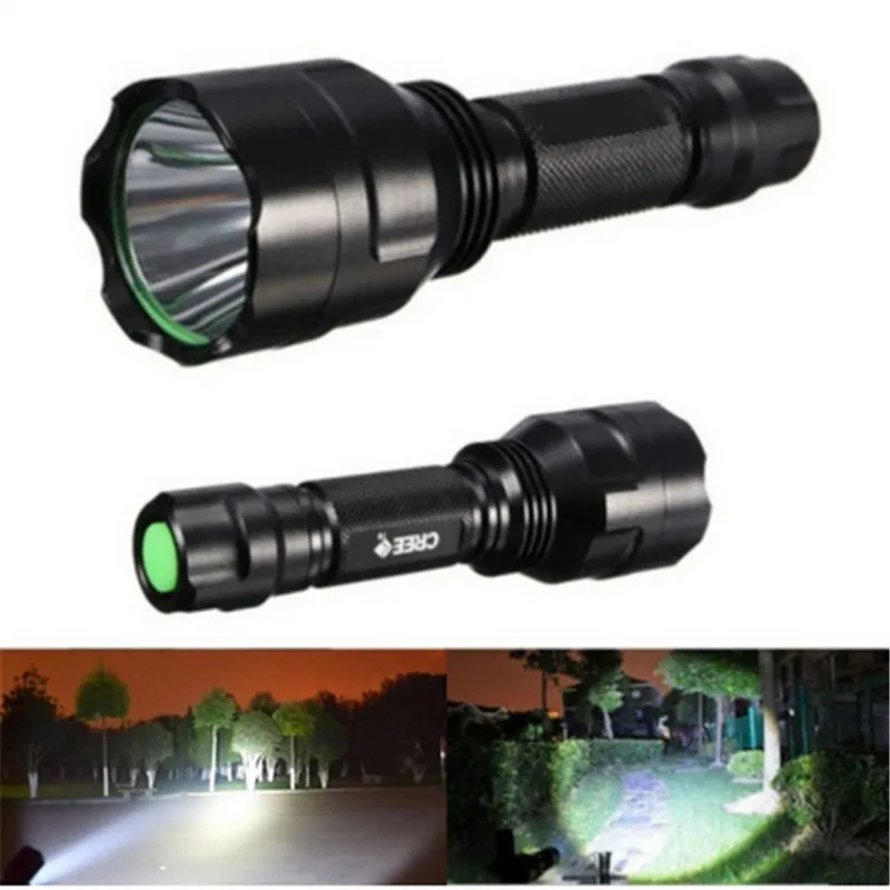 Hunting Flashlight XML-T6 LED Waterproof lanterna 5 modes C8 Flashlight Hiking Camping Light
Hunting Flashlight XML-T6 LED Waterproof lanterna 5 modes C8 Flashlight Hiking Camping Light