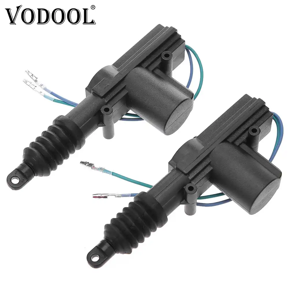 Vodool 2pcs 12v 2 Wire Car Door Remote Central Lock Motor