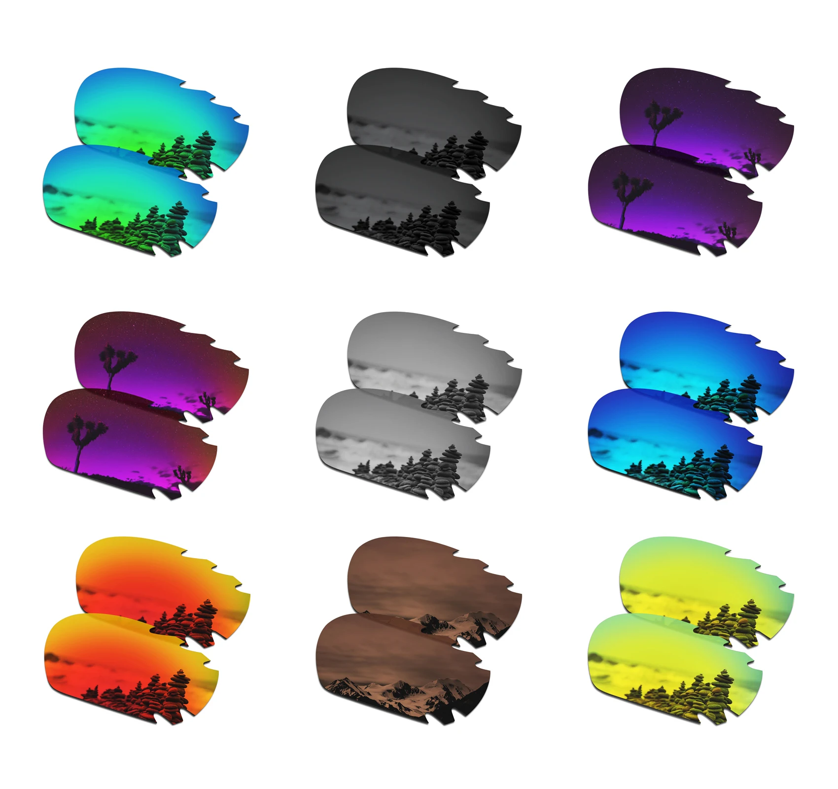SmartVLT Polarized Replacement Lenses for Oakley Jawbone Vented Sunglasses - Multiple Options
SmartVLT Polarized Replacement Lenses for Oakley Jawbone Vented Sunglasses - Multiple Options