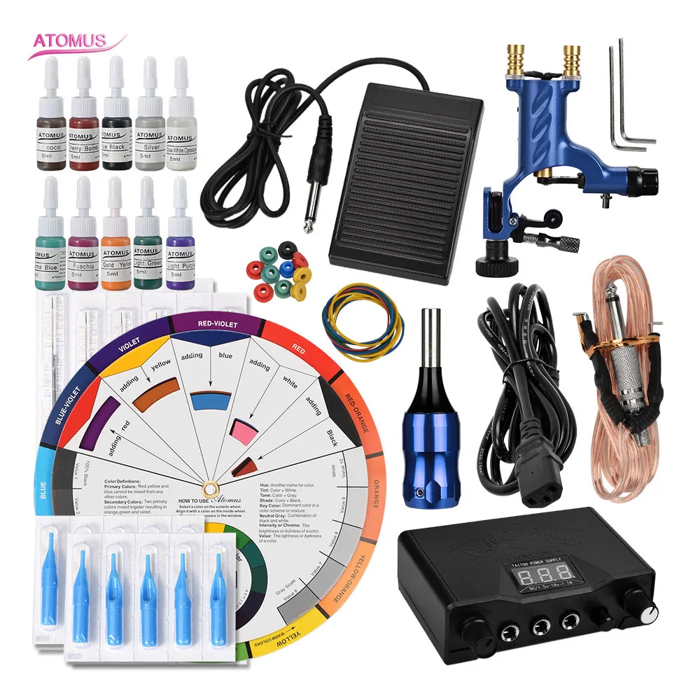 Tattoo Machine Rotary Kits Kit Rotary Machine Tatoo Maquina De Tatuar Rotativa Profesional Kalici Makyaj Setleri Para Tatouage
Tattoo Machine Rotary Kits Kit Rotary Machine Tatoo Maquina De Tatuar Rotativa Profesional Kalici Makyaj Setleri Para Tatouage