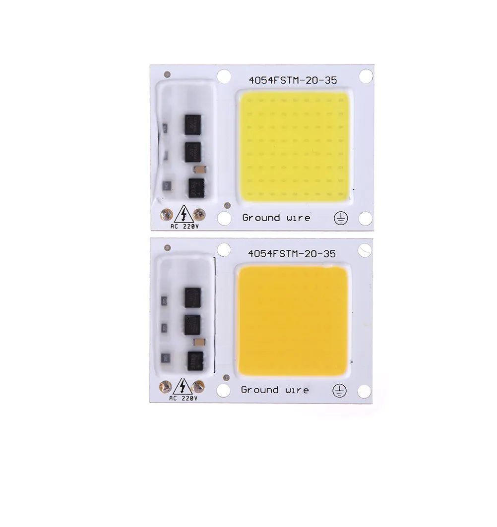 1PCS High Quality LED COB Lamp Chip 5W 20W 30W 50W 220V 110V Input Smart IC Driver Fit For DIY LED Floodlight Spotlight
1PCS High Quality LED COB Lamp Chip 5W 20W 30W 50W 220V 110V Input Smart IC Driver Fit For DIY LED Floodlight Spotlight