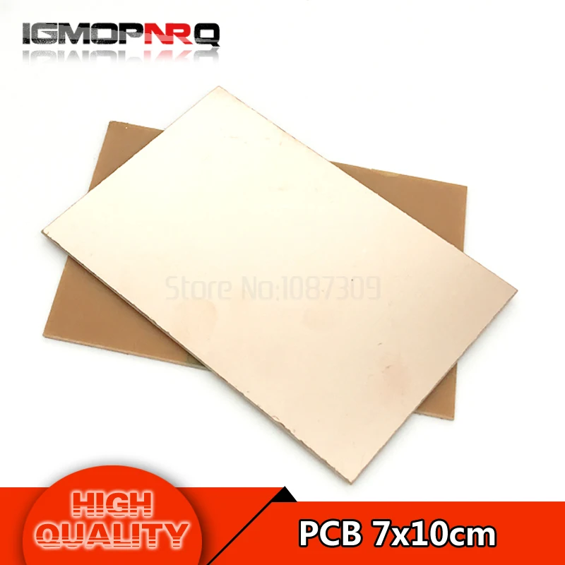 5pcs PCB 7x10cm 7*10 Single Side Copper Clad plate DIY PCB Kit Laminate Circuit Board Free shipping
5pcs PCB 7x10cm 7*10 Single Side Copper Clad plate DIY PCB Kit Laminate Circuit Board Free shipping