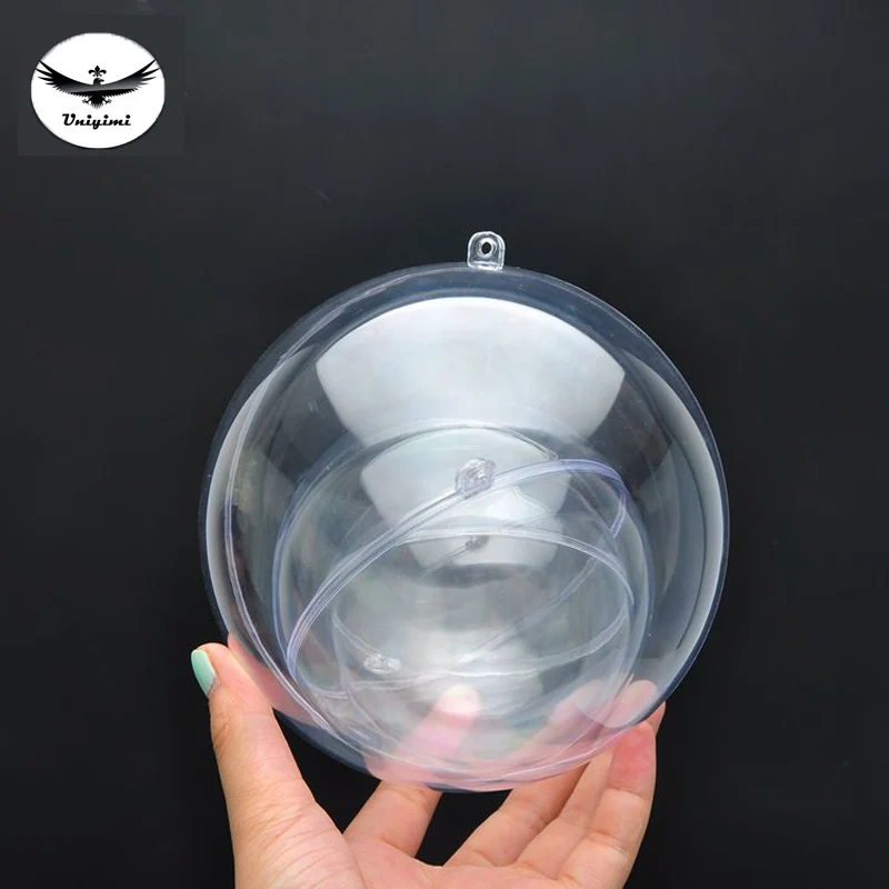 Christmas Ball Tree Decor Diy Transparent Plastic ball Box Transparent ball 5 pcs/ lot 
Christmas Ball Tree Decor Diy Transparent Plastic ball Box Transparent ball 5 pcs/ lot