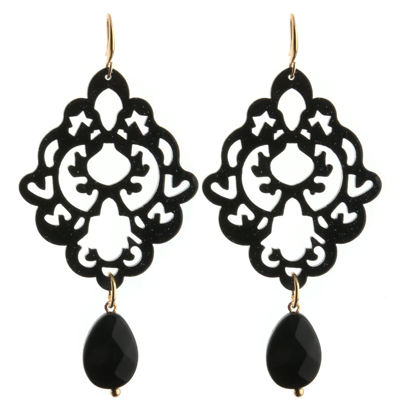 NeeFu WoFu Drop Resin Earring black Natural Stone Earrings Fashion Big Earring Dangle large Sculpture Long Brinco Ear Oorbellen
NeeFu WoFu Drop Resin Earring black Natural Stone Earrings Fashion Big Earring Dangle large Sculpture Long Brinco Ear Oorbellen