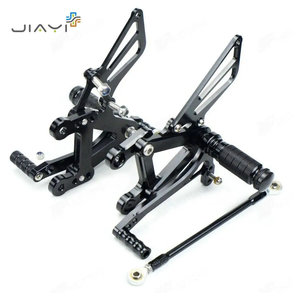CNC Billet Adjustable Rearset Foot Pegs Pedals Rest Rear set Racing For Kawasaki Ninja NJ ZX6R ZX 6R 636 ZX636 2003-2004 Black
CNC Billet Adjustable Rearset Foot Pegs Pedals Rest Rear set Racing For Kawasaki Ninja NJ ZX6R ZX 6R 636 ZX636 2003-2004 Black