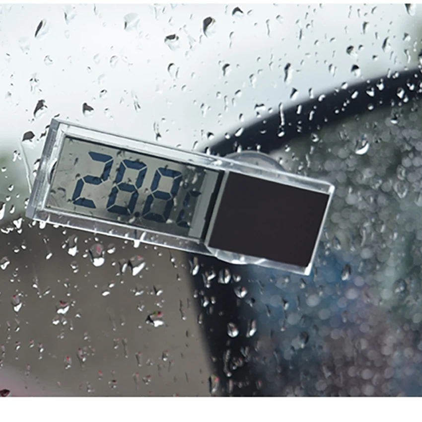 Suction Cup Type Electronic Thermometer LCD Car Temperature Instruments -20~100C Weather Station Temperature Meter C/F Changing
Suction Cup Type Electronic Thermometer LCD Car Temperature Instruments -20~100C Weather Station Temperature Meter C/F Changing