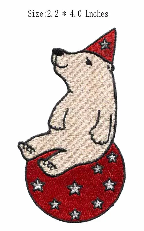 The bear 2.2"wide embroidery patch for growing up/sunny/red hat with a star/Christmas/New Year
The bear 2.2"wide embroidery patch for growing up/sunny/red hat with a star/Christmas/New Year