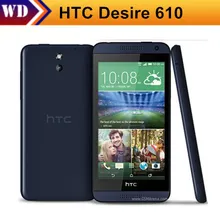 Original HTC Desire 610 Qual Core Mobile Phone 4.7" TouchScreen 1GB RAM 8GB ROM Wifi Unlocked 3G Android Cellphone(China)