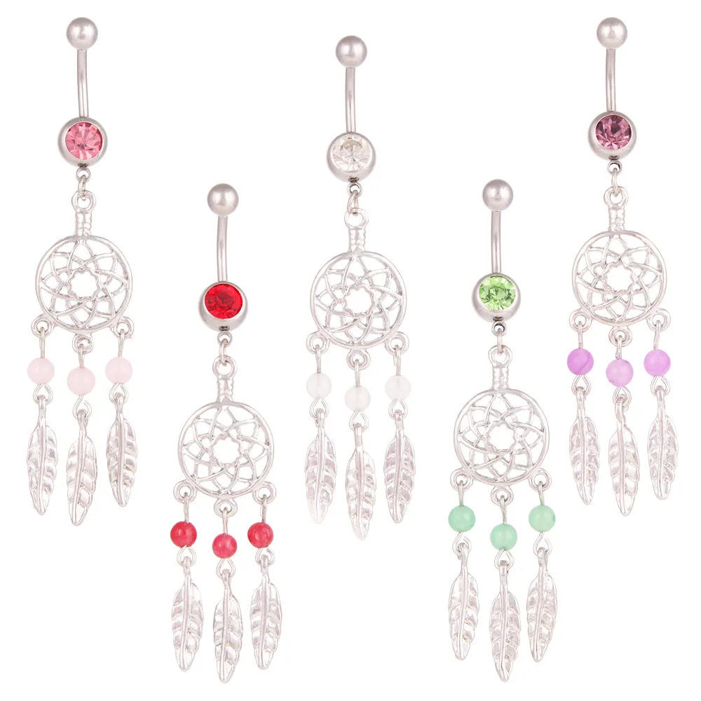 2pc Fashion Leaf pendant Navel Piercing Stainless Steel Belly Button Rings Body Jewelry For Women&Men
2pc Fashion Leaf pendant Navel Piercing Stainless Steel Belly Button Rings Body Jewelry For Women&Men