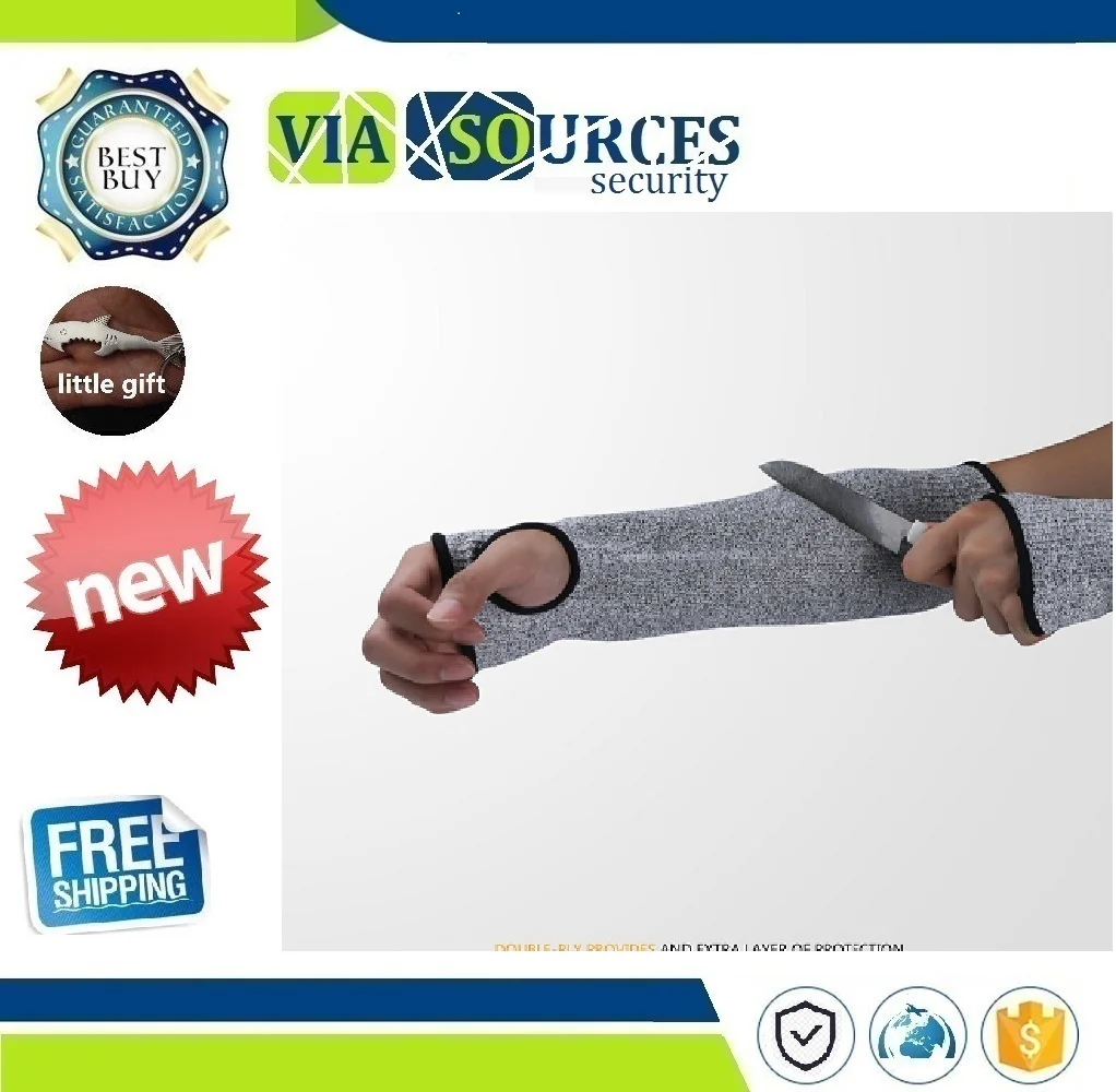 1pcs Brand New Safety Arm Sleeve Anti Cut Puncture Proof Guard Bracers Protector Sport Drive Work Arm Protective Safety Gloves
1pcs Brand New Safety Arm Sleeve Anti Cut Puncture Proof Guard Bracers Protector Sport Drive Work Arm Protective Safety Gloves