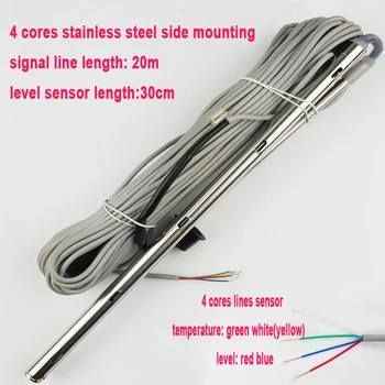 4 cores stainless steel solar energy water heater temperature water level sensor 30cm water heater tank tube probe CGQ17
4 cores stainless steel solar energy water heater temperature water level sensor 30cm water heater tank tube probe CGQ17