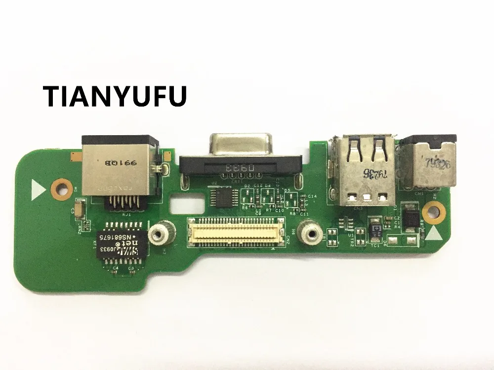 FOR Dell Inspiron 1545 DC jack board LAN board VGA board 48.4AQ03.021 DC Power Jack VGA USB Board tested 100% worK
FOR Dell Inspiron 1545 DC jack board LAN board VGA board 48.4AQ03.021 DC Power Jack VGA USB Board tested 100% worK