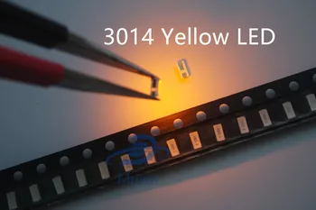 3014 SMD LED Chip yellow Ultra Bright 0.1W 6-8LM 30mA 3V Surface Mount Chip Light Emitting Diode Lamp SMD 3014 LED Bead 500pcs
3014 SMD LED Chip yellow Ultra Bright 0.1W 6-8LM 30mA 3V Surface Mount Chip Light Emitting Diode Lamp SMD 3014 LED Bead 500pcs